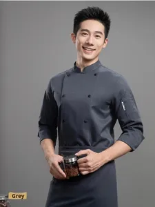 <span class=keywords><strong>Giacca</strong></span> da Chef Francese Doppiopetto - Resistente alle Macchie e al Calore per Cucine Professionali - Product Image 3