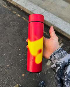 Đôi tường 500ml thermosenstive 17Oz kim loại cách điện đảo nhiệt độ Nhiệt phản ứng màu sắc thay đổi chai nước - Product Image 3