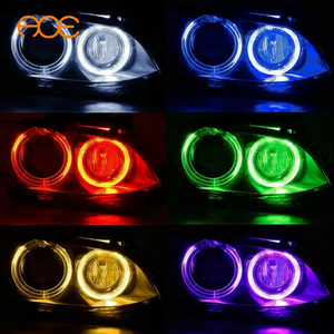 Ampoules LED <span class=keywords><strong>Angel</strong></span> <span class=keywords><strong>Eyes</strong></span> H8 40W RGBW à changement de couleur 8000 Lumens 12V pour contrôleur M3 E92 <span class=keywords><strong>E93</strong></span> E70 E89 - Product Image 4
