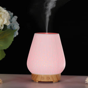Difusor de Aroma Cerámico Lianzan Mist de 0.5L con Luz LED, Humidificador Ultrasónico para Hogar, Oficina y Escritorio - Product Image 3