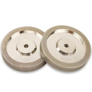 Meule diamantée pour meuleuse d'angle en acier inoxydable, usinée CNC, pour affûtage de couteaux en acier rapide et CBN, et pour perçage - Product Image 3