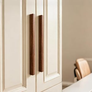 Luxury Custom Make <b>Door</b> <b>Pull</b> <b>Handle</b> Wood Cabinet <b>Pulls</b> Wooden Bar <b>Pull</b> <b>Handles</b> - Product Image 4