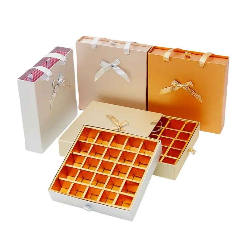 Großhandel Custom Neueste Design Luxus Hersteller Luxus Schokolade Verpackung Box Geschenk