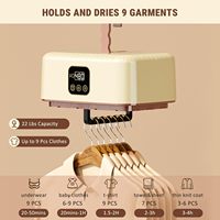 Sèche-linge compact pliable en gros, sèche-linge électrique à air chaud avec sac de séchage pour la maison et les voyages