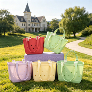 Sac de plage fourre-tout <span class=keywords><strong>DG</strong></span> pas cher en EVA, imperméable, lavable, avec doublure en PVC, idéal pour l'été et la mode féminine - Product Image 1