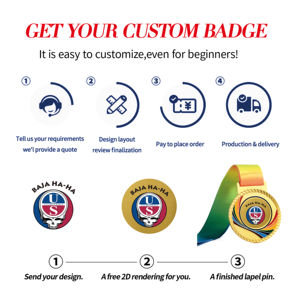 Crea il Tuo Logo Personalizzato Gratuitamente con Medaglie in Lega di Zinco di Alta Qualità in Oro, Argento e Bronzo, Disponibili in Stock e Senza Necessità di Stampi - Product Image 5