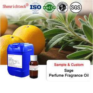 Échantillon gratuit de 10ml d'huile parfumée en vrac au parfum d'agrumes et de sauge Huile parfumée liquide concentrée pour parfum de marque Saveur en gros - Product Image 1