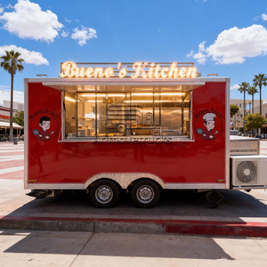 Rimorchio per Alimenti, Food Truck per Cupcakes, Dessert e Caffè Mobile, Trailer per Concessioni <span class=keywords><strong>Alimentari</strong></span> negli Stati Uniti - Product Image 2