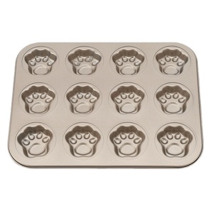 Cartoon Cat Paw Molds 4 6 9 12 Cavity Oven Safe Baking Tray For Cookie Cake Making - Product Image 4