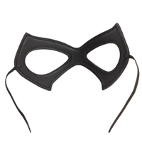 Masque de fête de mascarade en cuir pour femme Accessoire de costume d'halloween Cosplay