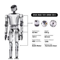 Module d'actionneurs de joint de robot ZBDynamiX haute vitesse 30 tr/min Harmonic Drive 48V pour robot humanoïde de préhension et de placement OEM 830g