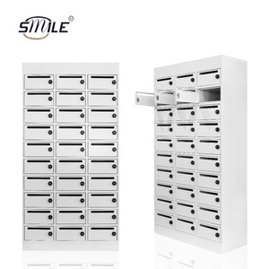 SMILE ¡Gran Oferta! Buzón Exterior <span class=keywords><strong>de</strong></span> 10/20/30/40 Puertas/Buzón para Apartamentos/Buzón <span class=keywords><strong>de</strong></span> Metal con Cerradura para <span class=keywords><strong>Oficina</strong></span>/Buzón Comercial con Cerradura - Product Image 5