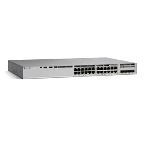 C9300-24T-E Cisco Catalyst 9300 24 bağlantı noktalı veri ağ temelleri anahtarlama kapasitesi 208G iletme oranı 154.76M