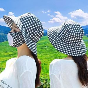 Chapeau de protection solaire pour femmes, à large bord, UPF 50, respirant, pour le travail agricole, la cueillette du thé, les activités de plein air - Product Image 4