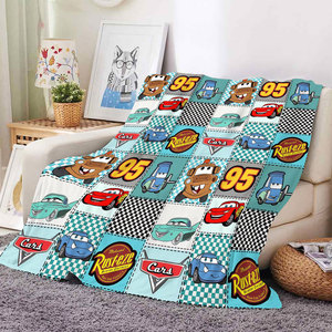 Couverture en peluche super douce et confortable, motif rétro de voiture western, pour voyage, pause déjeuner, canapé, literie, jetés pour enfants et bébés - Product Image 3