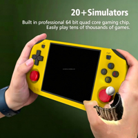 Nouvelle console de jeu portable R42 Pro WiFi avec écran IPS de 4,2 pouces, Arkos 2.0, puce RK3326 double RAM, 64 Go, console de jeu de poche portable