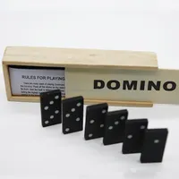 Doble Wooden Domino Set, Custom Logo, Wholesale, 12
