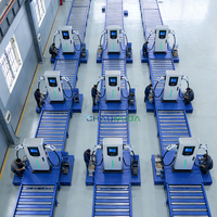 Ligne de production de chargeurs de véhicules électriques, ligne d'assemblage automatique et personnalisée, 380V/220V, haute capacité, 1000