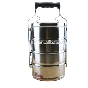2/3/4 Layers Colorful <strong>Keep</strong> <strong>Warm</strong> Stainless Steel Tiffin <strong>Box</strong> Tiffin Carrier <strong>Food</strong> Carrier <strong>Lunch</strong> <strong>Box</strong> - Product Image 1