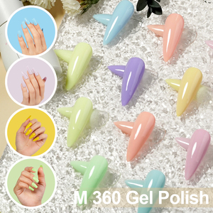 <span class=keywords><strong>BD</strong></span> M360 Couleurs Vegan Glitter Magnétique Semi-Permanent Étiquette Privée Vernis Gel UV Pigment Riche Été Sans HEMA Fournitures Ongles - Product Image 1