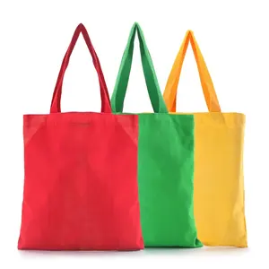 BSCI OEM Design donna bianco manico Shopping drogheria Tote Bag in cotone all'ingrosso con Logo stampato personalizzato per gli studenti