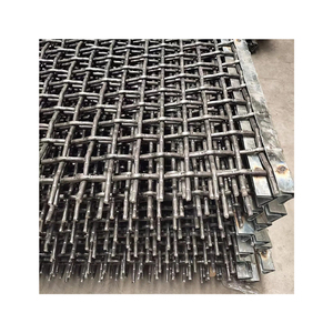 Độ bền kéo cao Máy Nghiền Thép Mangan rung màn hình lưới uốn dây dệt cho khai thác mỏ đá nghiền sàng lọc Hàn - Product Image 3