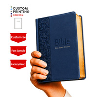 Bible Sainte Professionnelle Légère et Élégante avec Couverture Personnalisée Fiable et Durable pour l'Impression de Livres Religieux