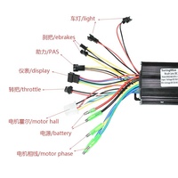 Vélo cargo E-MTB de banlieue directement d'usine, contrôleur à onde sinusoïdale 48V, écran LCD NFC, kit moteur moyeu sans engrenage 500W pour vélo électrique, pour OEM ODM