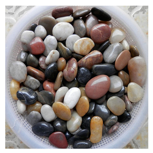 Colored for Landscaping Garden Cheap Beautiful <strong>River</strong> <strong>Stone</strong> Cobble Pebble Wash <strong>Stone</strong> - Product Image 2