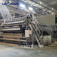Ligne de production de papier ondulé pour usine de recyclage de papier usagé, capacité 300 tonnes par jour
