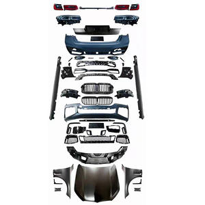 Parachoques de coche para 7 Series G11 G12 actualización <span class=keywords><strong>M7</strong></span> capó parachoques delantero parachoques trasero guardabarros faro luces traseras kits de carrocería - Product Image 6