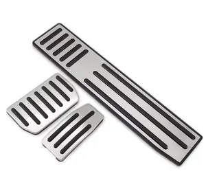 Car Accessories Non-Slip Performance Metal Foot Pedal Pads For Tesla Model X S Brake Accelerator Pedal 3PCS/Set