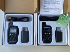 G-200 <span class=keywords><strong>Mini</strong></span> 4G POC Talkie-walkie élégant et coloré, tendance USA, Kanglong, carte SIM, couverture mondiale 5000 km, résistant à l'eau IPx4, pour événements - Product Image 5