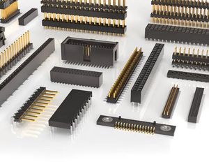 ASP-134602-02 ตัวเชื่อมต่อบอร์ดต่อบอร์ด Samtec ระยะพิทช์ 2.54 มม. 40 พิน แบบตรง ชุบทอง ผลิตในสหรัฐอเมริกา - Product Image 1