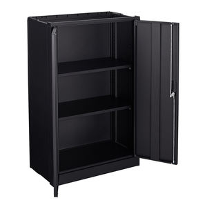 Armoire <span class=keywords><strong>de</strong></span> <span class=keywords><strong>rangement</strong></span> pliante à 2 portes d'usine Lemari Besi Archivad Classeur Mobilier <span class=keywords><strong>de</strong></span> bureau en métal Petite armoire moderne - Product Image 5