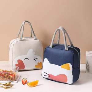 High Quality Fashion Cartoon Printed Oxford <b>Insulated</b> <b>Cooler</b> Lunch <b>Bag</b> Waterproof Portable Shoulder <b>Bag</b> for Cool Cans Packaging - Product Image 3