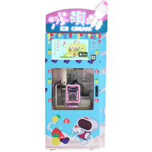 Station automatique de crème glacée LPMIE – 1 <span class=keywords><strong>lait</strong></span>, 2 noix, 3 confitures – Unité de distribution haute performance pour usines de snacks/laiteries - Product Image 3
