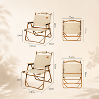 Chaise pliante d'extérieur en tissu Oxford Kermit, table de pique-nique, tabouret de camping portable, léger, pliable, pour plusieurs personnes, extérieur