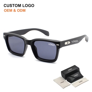 2025 Trending Square Frame Shades UV400 Custom Logo Sunglasses with High Quality Fashion Designer Sun Glasses for Men - Product Image 1