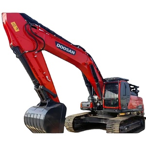 Excavatrices d'occasion Doosan DX345 35 tonnes, excavatrices sur chenilles d'occasion certifiées CE EPA, avec accessoire de pince, attache rapide et brise-roche - Product Image 1
