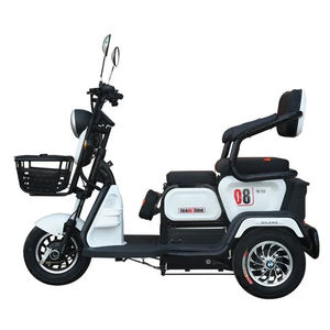 Trade Assurance Adulto <span class=keywords><strong>Dos</strong></span> Asientos Bicicleta de Tres Ruedas Triciclo Eléctrico 48V 500W <span class=keywords><strong>Personas</strong></span> Mayores Ocio Coche Eléctrico 3 Ruedas <span class=keywords><strong>Bicicletas</strong></span> - Product Image 4