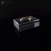 Bloc de cube en acrylique massif ultra-transparent, 98 % de transparence, bloc de cube en acrylique coulé durable