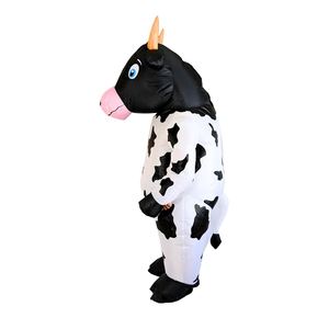 Fancy Full Body Outfit Blow up <b>Cow</b> Inflatable <b>Costume</b> Adult for Halloween Inflatables Cosplay Party - Product Image 2