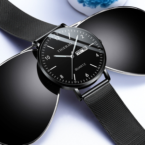Reloj de cuarzo ultrafino para adolescentes, hombres, estudiantes de secundaria, diseño minimalista moderno e impermeable. - Product Image 5