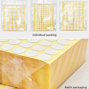 La migliore vendita di dischi autoadesivi Super forti adesivi in carta e pellicola rotondi biadesivo - Product Image 6