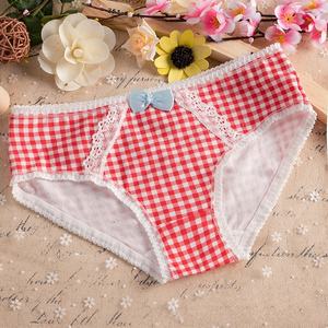 Factory <span class=keywords><strong>Outlet</strong></span> Multi-colores Lindo elegante Adolescente Niñas Ropa interior de algodón Bragas Cintura media Elasticidad <span class=keywords><strong>Calzoncillos</strong></span> de encaje <span class=keywords><strong>Calzoncillos</strong></span> - Product Image 6