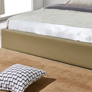 <strong>Cheap</strong> and Affordable <strong>king</strong> <strong>Size</strong> Family Home Gold Comfortable High Quality Leather <strong>Bed</strong> - Product Image 4
