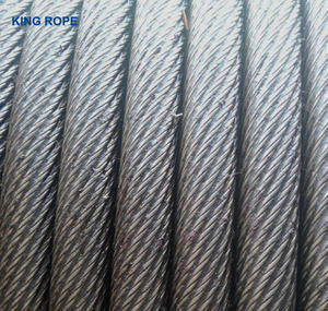 En12385-4 di alta qualità 35 wx7 35 wxk7 <span class=keywords><strong>Non</strong></span> rotante fune d'acciaio 12 ~ 32mm per sollevamento/sollevamento attrezzature galvanizzate 2160mpa - Product Image 6