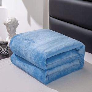 Couverture polaire en flanelle ultra douce et légère, personnalisable avec logo, pour canapé-lit, technique de tricotage, pour la décoration intérieure - Vente en gros - Product Image 4