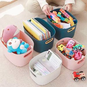 Nhựa lưu trữ bin với xử lý cho nhà bếp văn phòng phòng tắm nhà tổ chức hộp sử dụng khuôn - Product Image 1